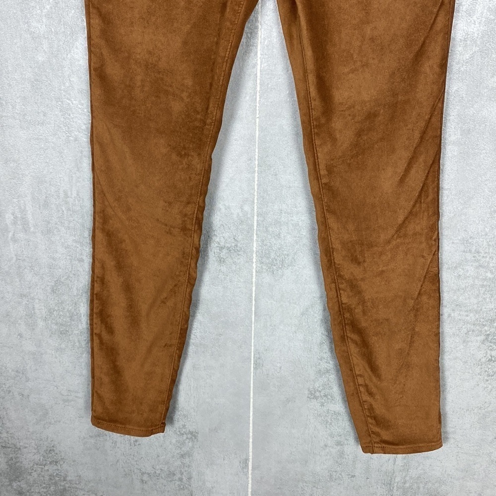 Good American brown suede skinny pants - Picture 4 of 8